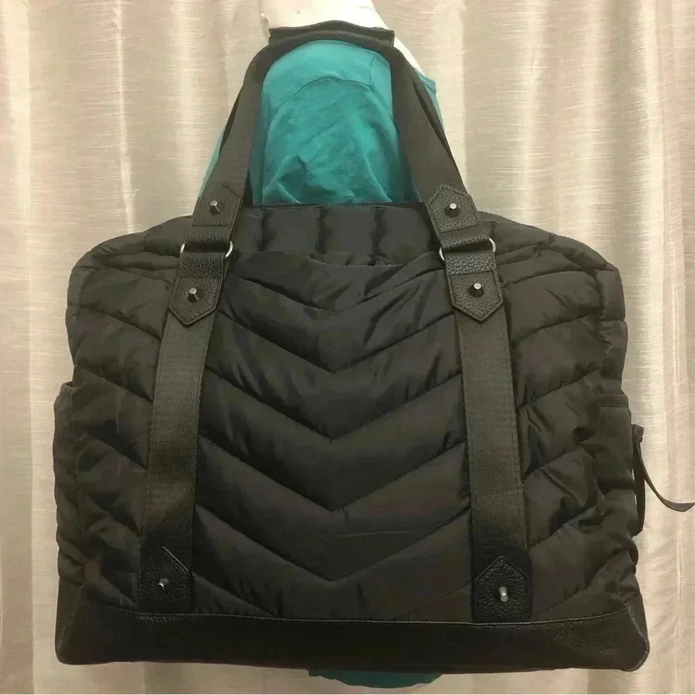 Anthropologie’s Cynthia Rowley Quilted Puffer Travel Bag